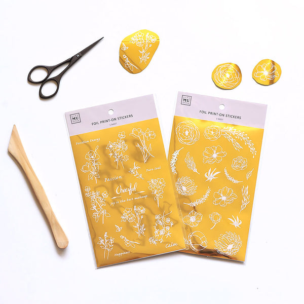 Gold Foil Planner Stickers – NOU