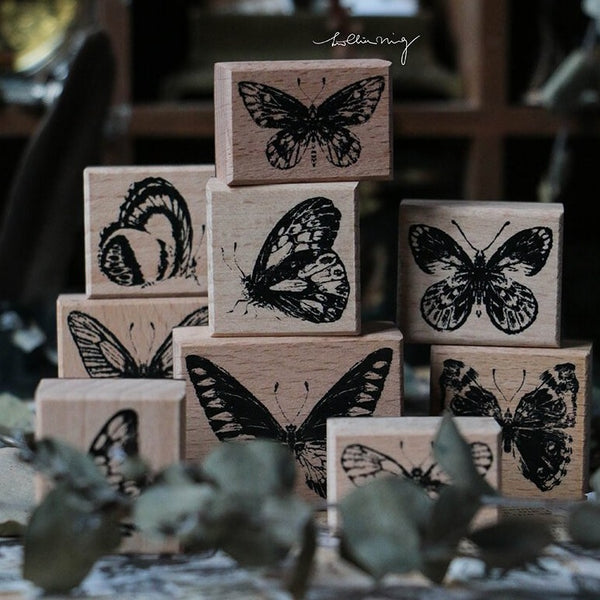 Tapa Butterfly Stamp– Rubber Stamp Plantation