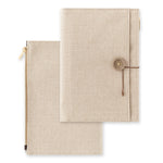 MD Yuru Log Notebook Cover - Beige