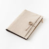 MD Yuru Log Notebook Cover - Beige