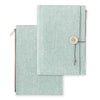 MD Yuru Log Notebook Cover - Light Blue