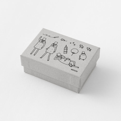 MD Ojisan 30th Anniversary: Wooden Stamp Set A