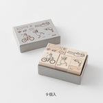 MD Ojisan 30th Anniversary: Wooden Stamp Set B