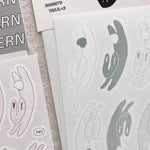 somesortof.fern Stickers - Rabbit Tails