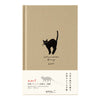 MD Notebook Diary 2025 - Cat (Beige)