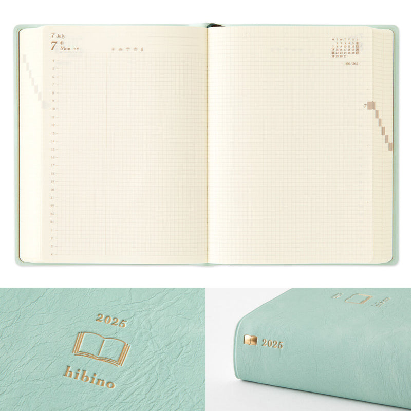 MD Hibino Diary 2025 - Blue Green