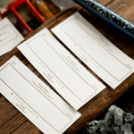 OURS Letterpress Label Book Sample Pack III