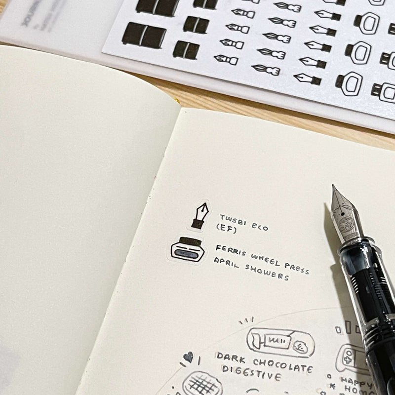 Hatsu Midori Sticker - Journal Supplies