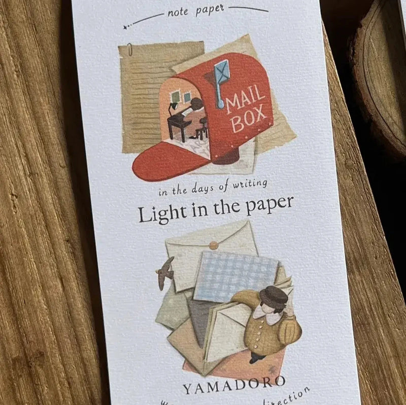 Yamadoro Memo Pad - Light in the Paper // 4 designs