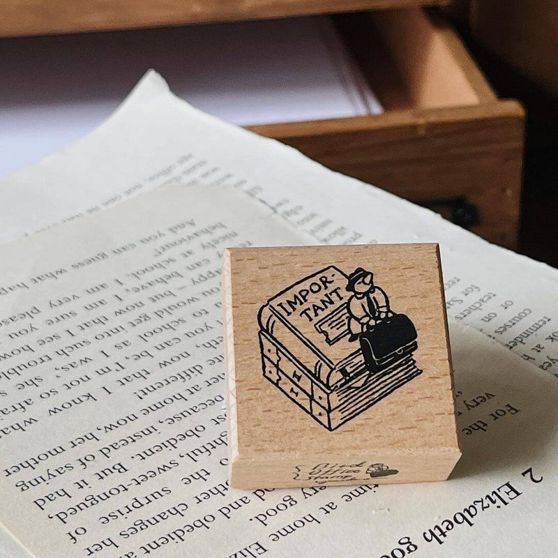 Yamadoro Rubber Stamp - Mr.Bird Office // Important