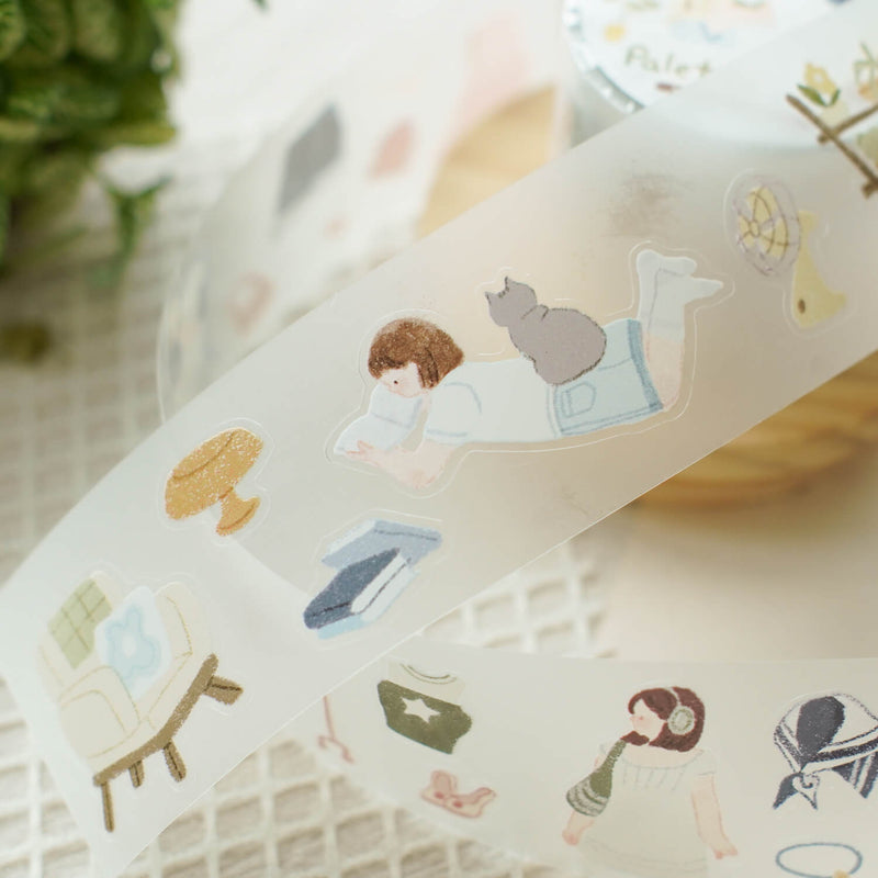 teayou Die-Cut PET Tape: Palette Life 1