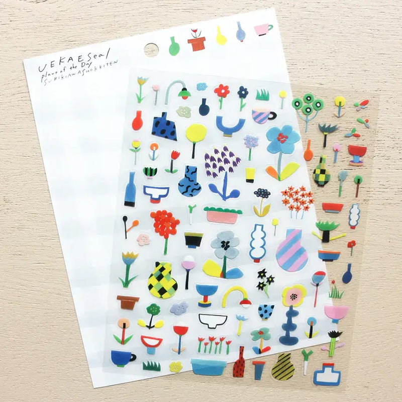 Subikiawa Sticker - UEKAE (Flower Garden)