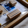 Travel Journaling Rubber Stamp Collection: Words