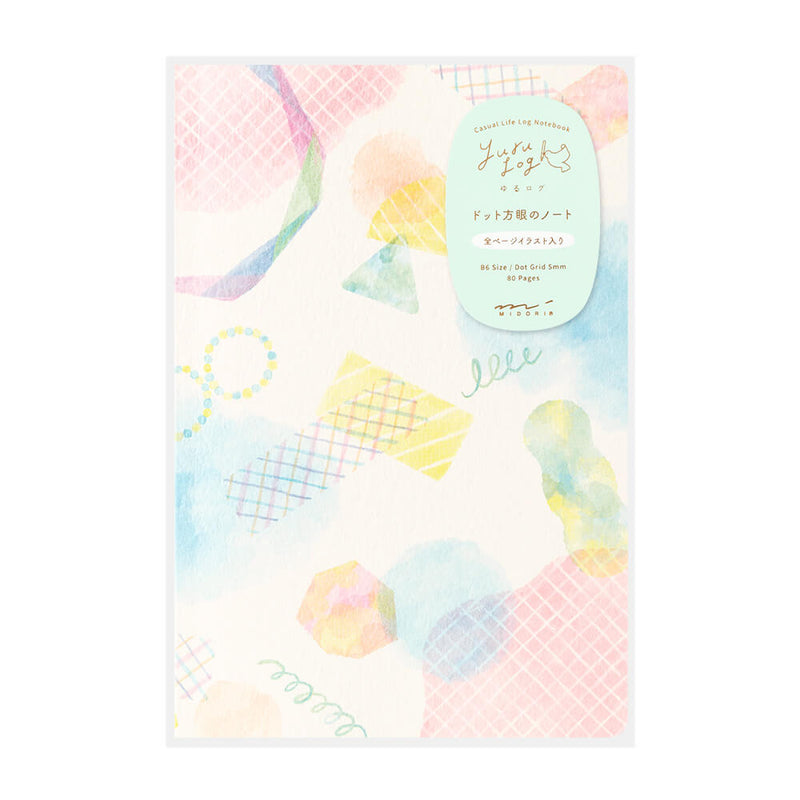 MD Yuru Log Notebook - Watercolor