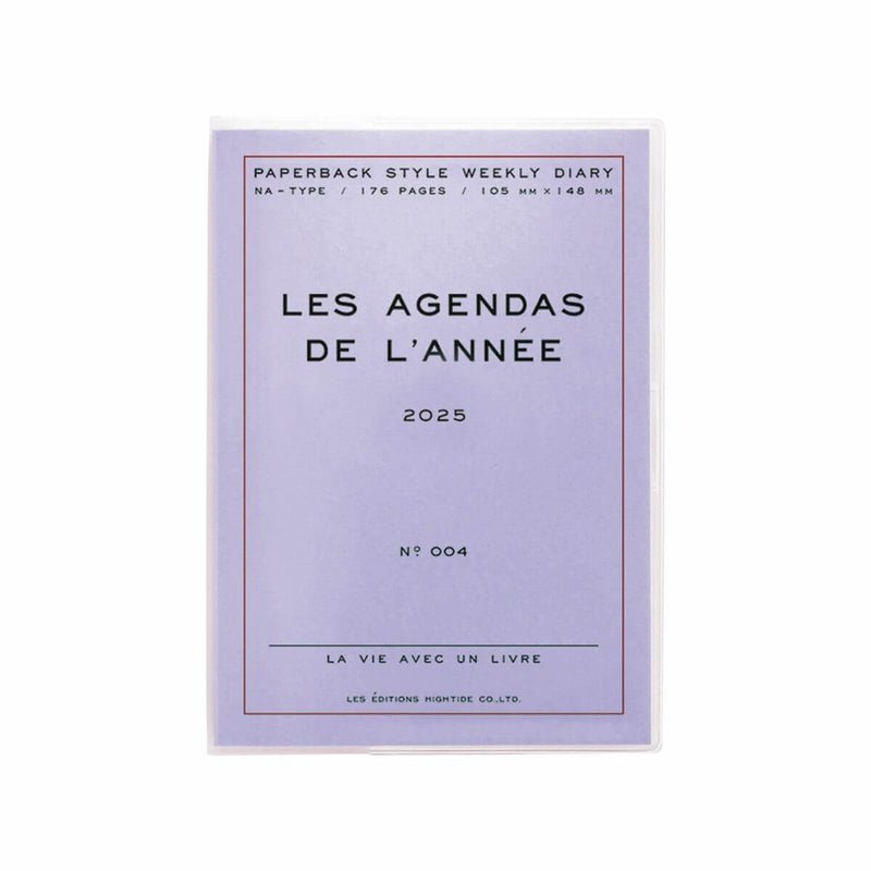 Hightide Poche: Les Agenda de L'Année 2025 (Weekly Block Diary)