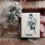 Hanen Studio x Terufuku Rubber Stamp Collection: Special Bouquet