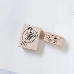 dodolulu Rubber Stamp Set: The accordion and a dog