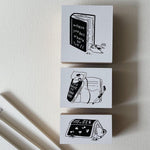 Yamadoro Rubber Stamp - Cause you have a lazy day