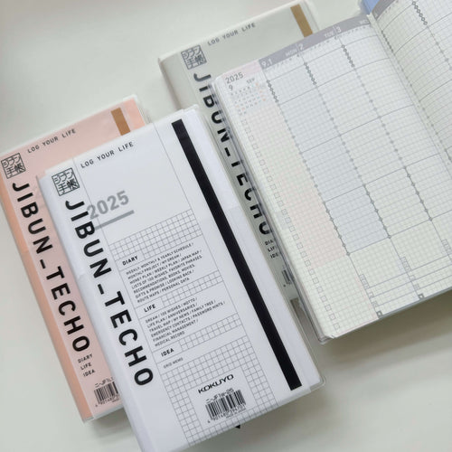 Kokuyo Jibun Techo 2025 (3-in-1) Planner Kit