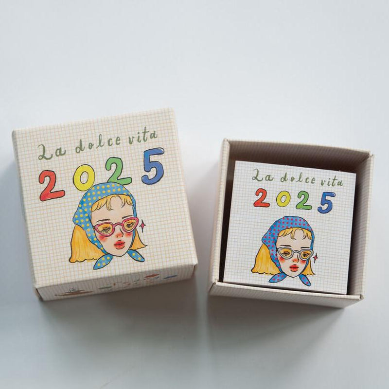 La Dolce Vita Mini Calendar 2025: Today is a good day