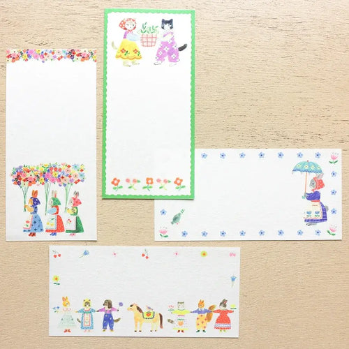 Aiko Fukawa Memo Pad - Jardin (Garden)