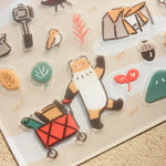 Masao Takahata Sticker - Camping is fun!