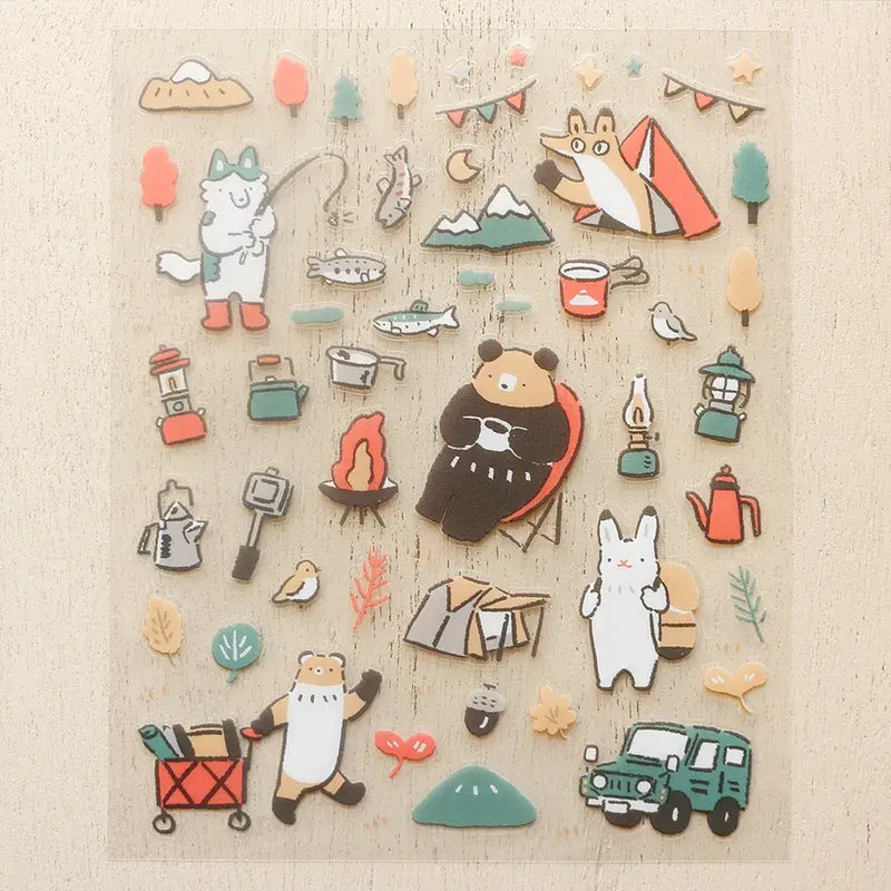 Masao Takahata Sticker - Camping is fun!