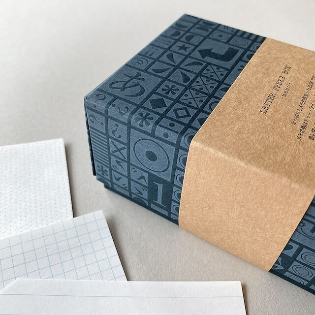 Yamazoe Letterpress Memo Box Set