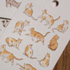 modaizhi Die-Cut PET Tape - Meow Meow Meow