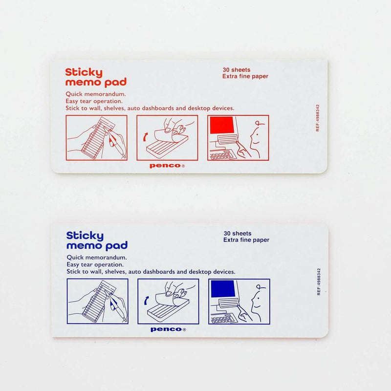 Penco Sticky Memo Pad Monthly