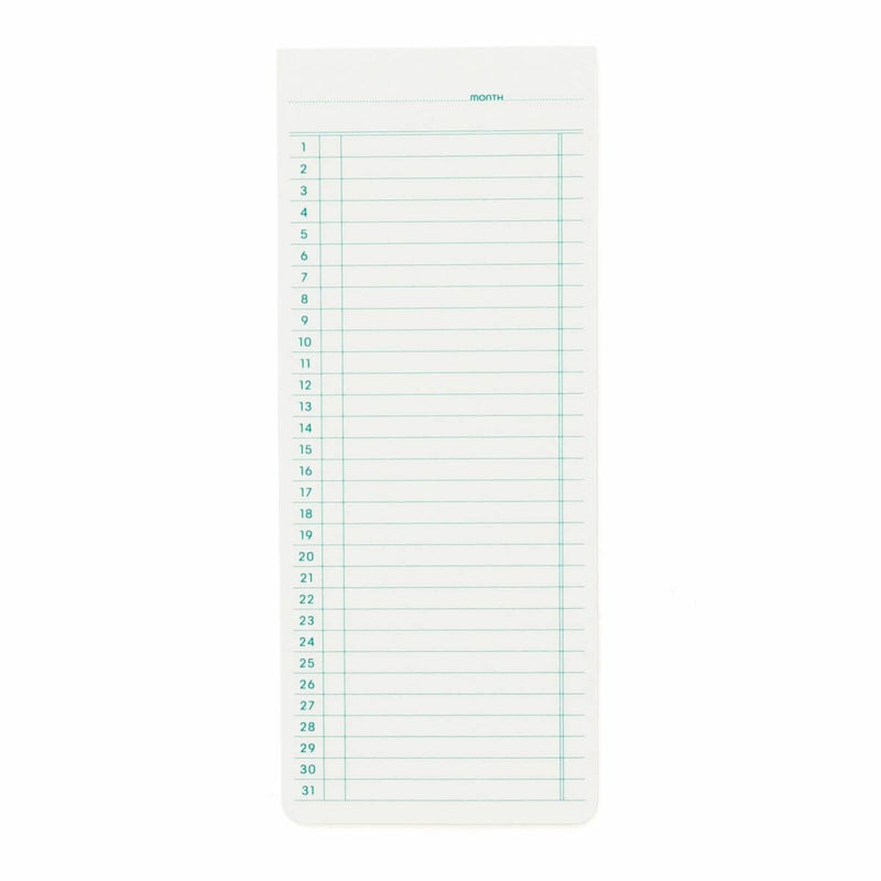 Penco Sticky Memo Pad Monthly