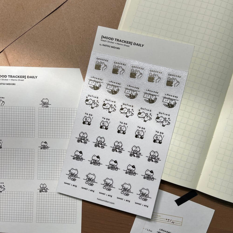 Hatsu Midori Sticker - [Mood Tracker] Daily