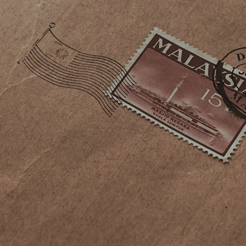 2025 Postmark Rubber Stamp