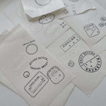 2025 Postmark Rubber Stamp