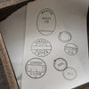 2025 Postmark Rubber Stamp: Revision ver.