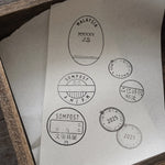 2025 Postmark Rubber Stamp: Revision ver.