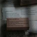 LCN Rubber Stamp - Word (memorabilia)