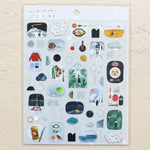 Nishi Shuku Sticker Sheet - Scene