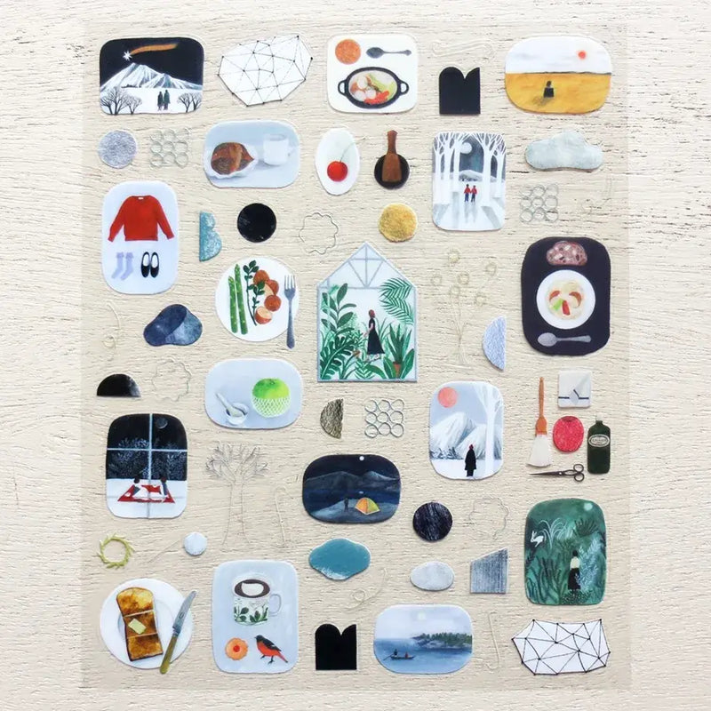 Nishi Shuku Sticker Sheet - Scene