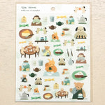 Mariko Fukuoka Sticker Sheet - Tea Time