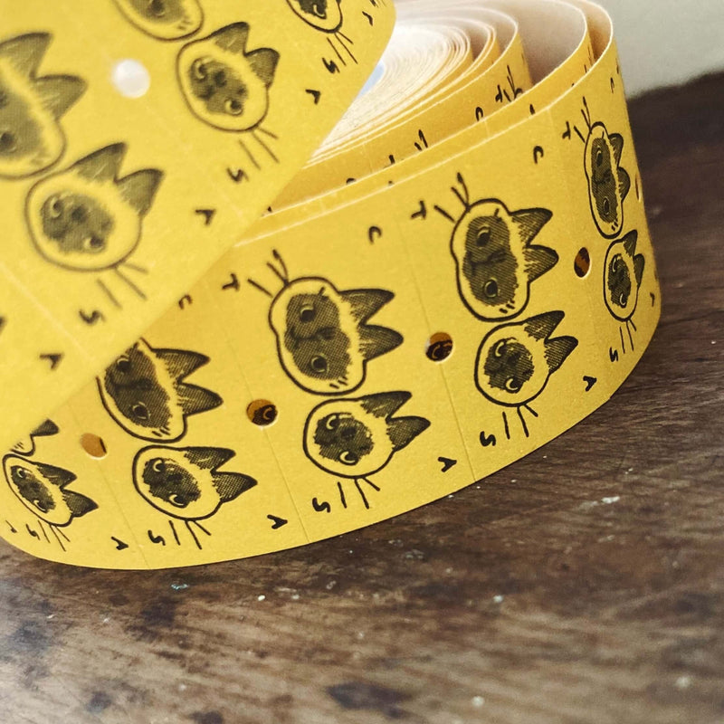 somesortof.fern Mini Sticker Roll - Seal Point Cats