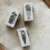 som x yamadoro Double-Sided Rubber Stamp: Time