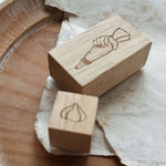 som x chopdiam Rubber Stamp Set: Squeezing Time