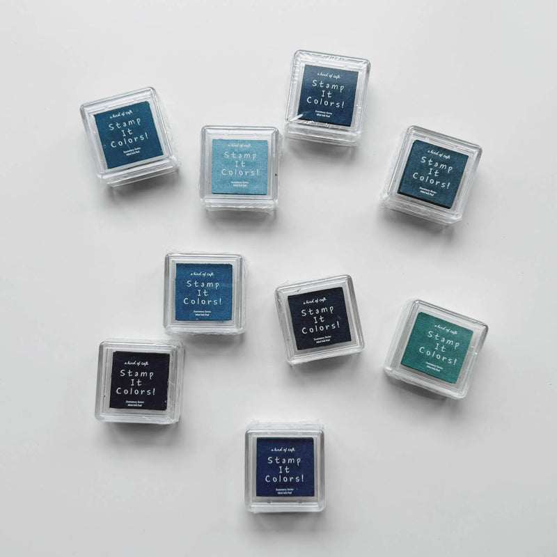 a kind of cafe Mini Ink Pad | Stamp It Colors {Blue}