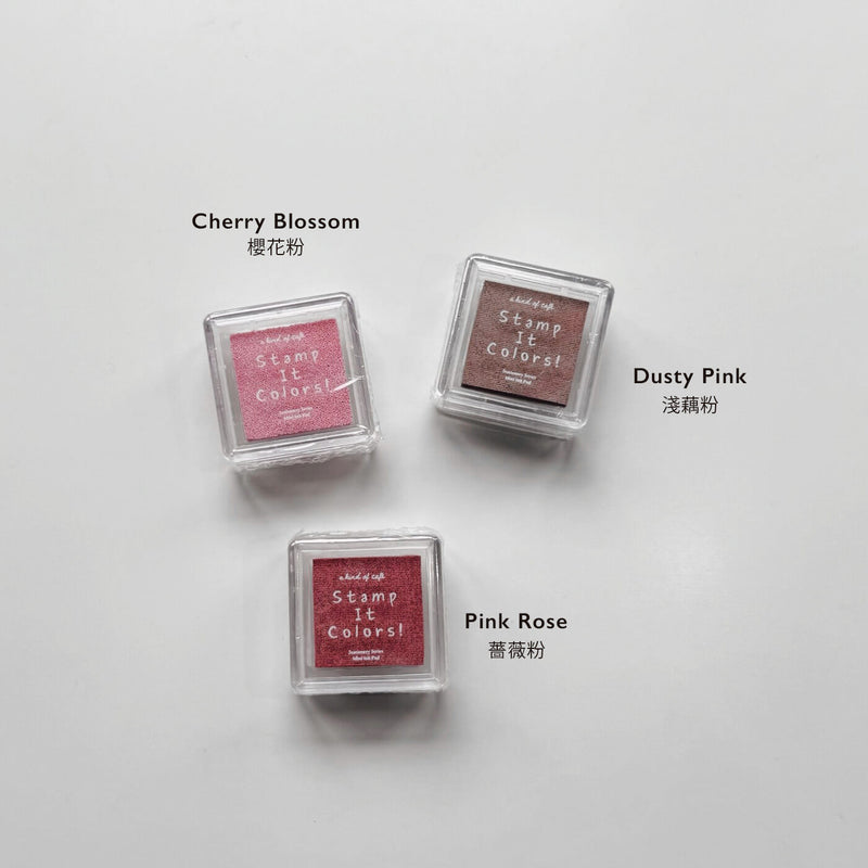 a kind of cafe Mini Ink Pad | Stamp It Colors {Pink}