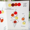 a kind of cafe Mini Ink Pad | Stamp It Colors {Orange/Yellow}