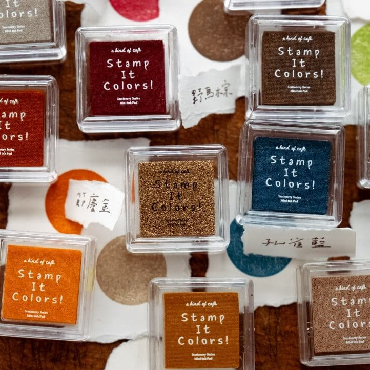 a kind of cafe Mini Ink Pad | Stamp It Colors {Blue}