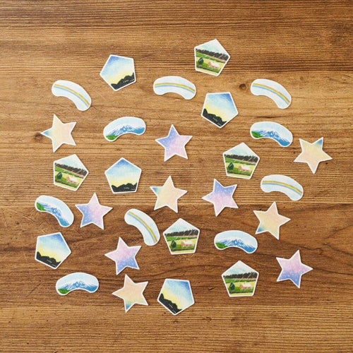 Hitomi Hiraoka Sticker Flakes | Scenery