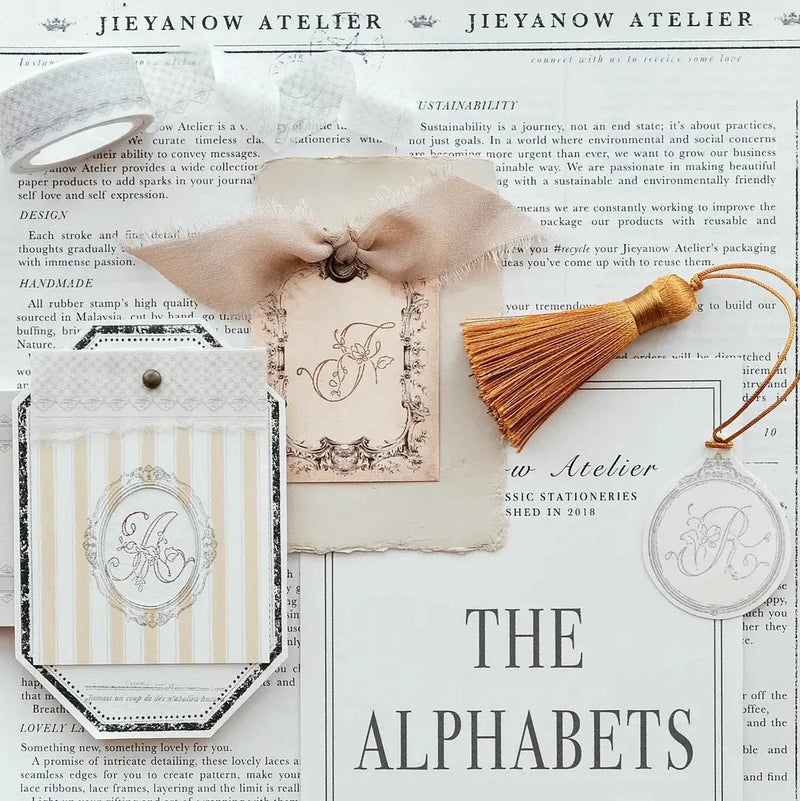 The Alphabets Rubber Stamp