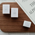 The Alphabets Rubber Stamp